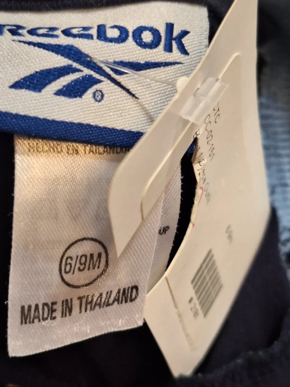 Reebok onesie 6 to 9 months